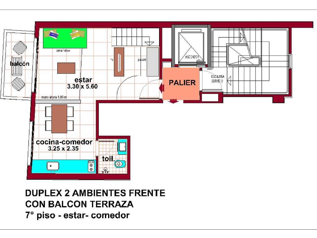Le Batiment Apartmentos Buenos Aires Exteriör bild